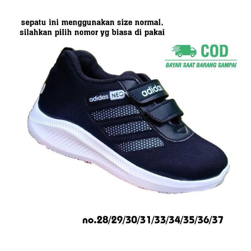  Shoes For Girls Boys, Elementary School Kindergarten, PAUD, Size 28-37 