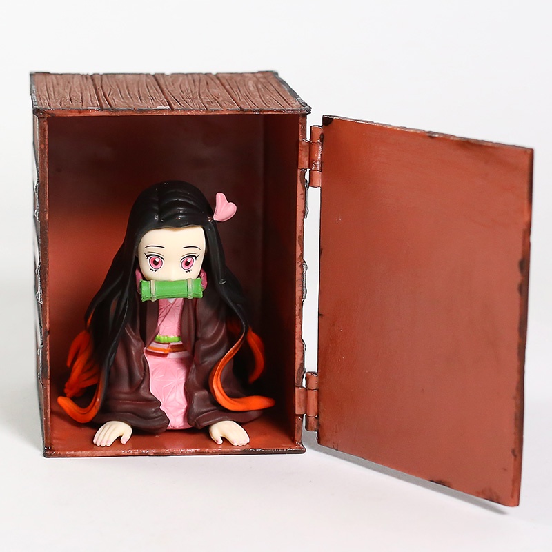 ℡Demon Slayer Kamado Nezuko Cute Model Toy Mini Nezuko In Box Anime ...