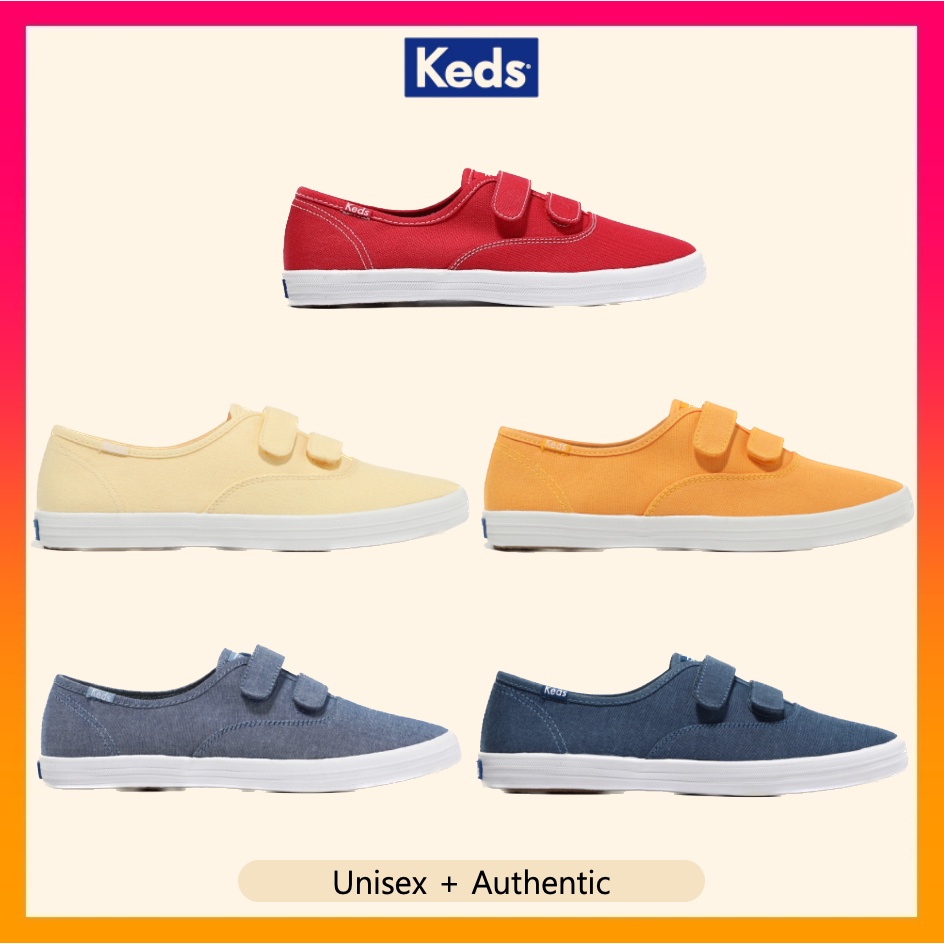 KEDS Women s Champion Velcro Canvas Shopee Singapore