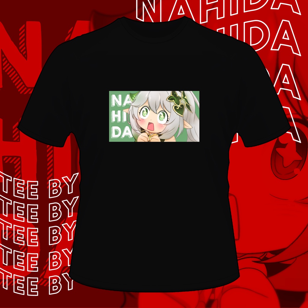 Teebyochin GENSHIN IMPACT FRAMES - Kaos NAHIDA waku - waku | Shopee ...