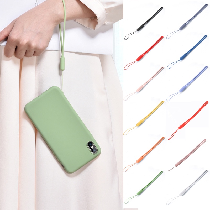 Universal Wrist Strap Hand Lanyard for Mobile Phone Camera Silicone Hanging  Cord Suitable for Key Camera Mini Fan