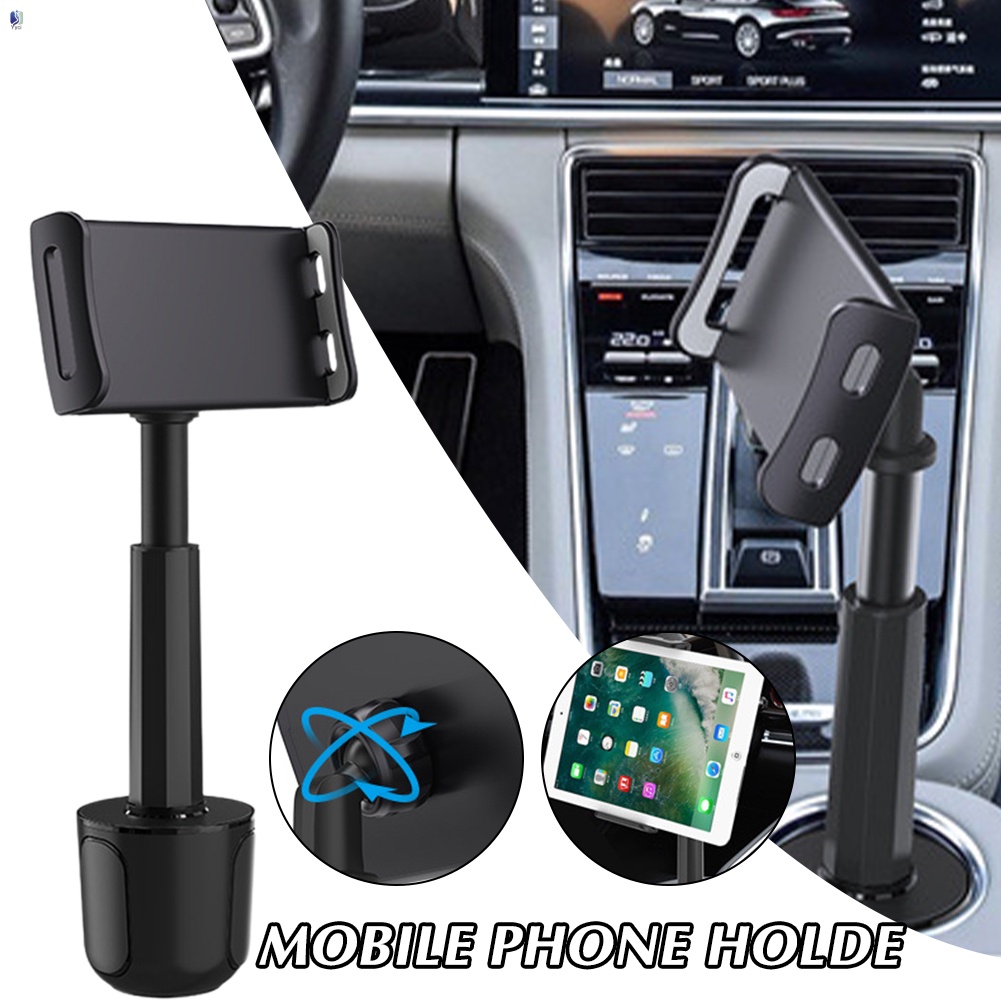 Cup Holder Tablet Holder for Cars Swivel Not Falling Off Smartphone