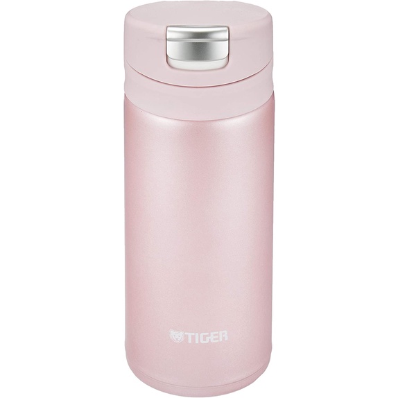 Tiger Thermos Water Bottle One Touch Mug Bottle 6 Hours Warm and Cold 200ml at Home Tumbler Available Fresh Pink MMX-A022PA