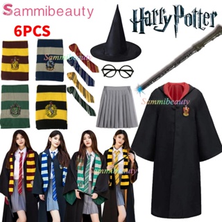 Harry Potter Cosplay Costume Gryffindor Ravenclaw Robe Cloak Adult Kids  Dress A