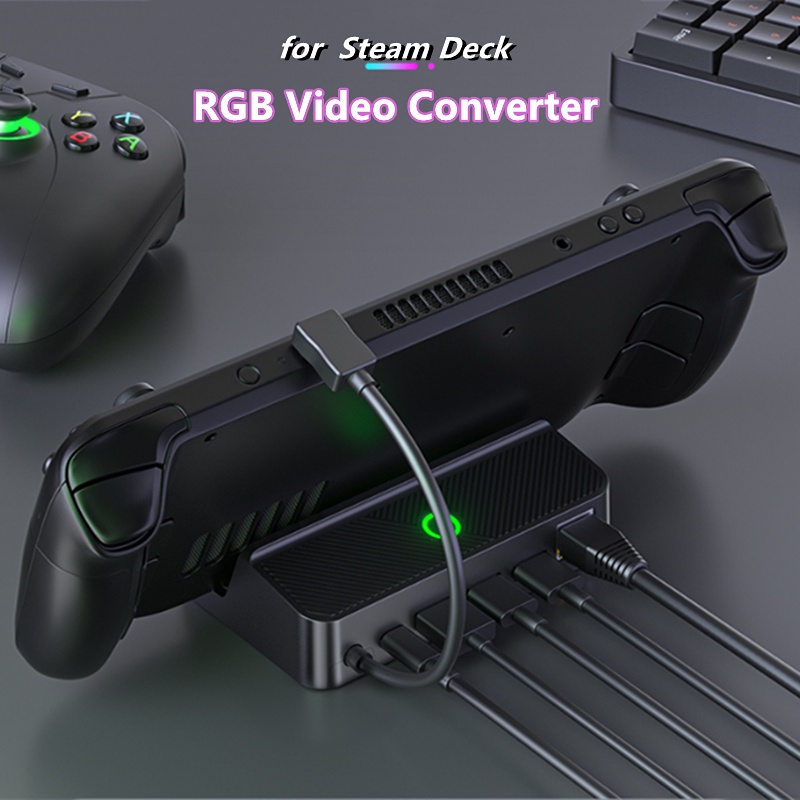 4K HDMI-Compatible Video Converter Bracket for Steam Deck TV Video ...