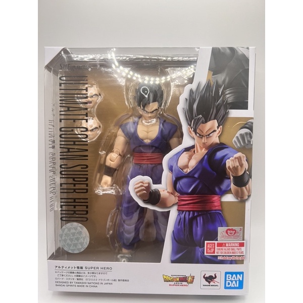 Shf Figuarts Ultimate Gohan Super Hero Dragon Ball Z Bandai Japan BIB ...