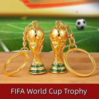 FIFA World Cup Qatar 2022 Trophy Keychain, Football Soccer Sports Game  Souvenir Champion Trophy Key Ring Pendant, Gift for Fans 