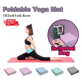 Home Exercise Gym Workout Sports Thick Eva Foam Yoga Mat Eco Friendly  Anti-Slip Fitness Yoga Mat 6mm