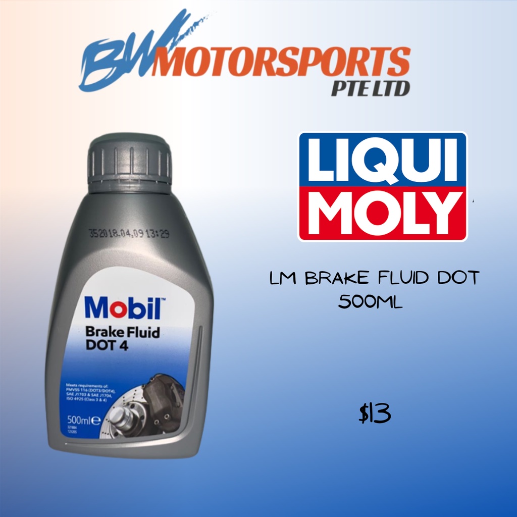 LIQUI MOLY BRAKE FLUID DOT 500ML Shopee Singapore