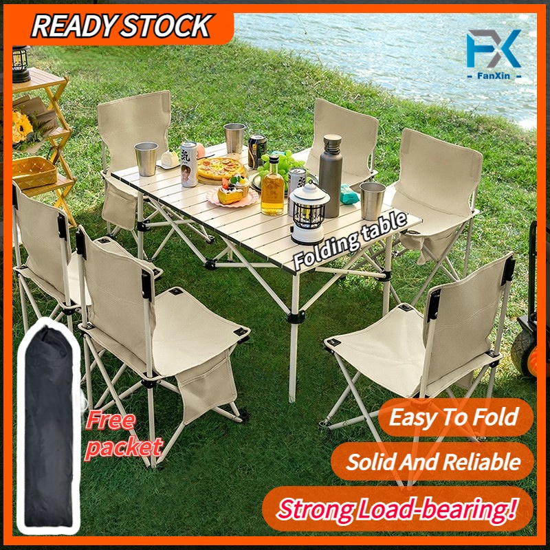 Folding Camping Chair and Table Outdoor Table Picnic Chair garden table
