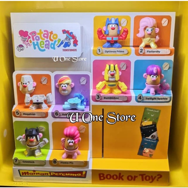 McDonald's Happy Meal Toys Transformers My Little Pony Potato Head ...