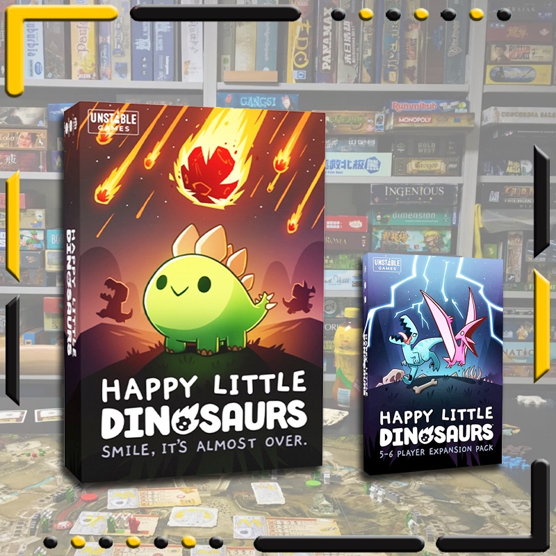 Board Game Happy Little Dinosaurs Base Game Unstable Unicorns | Shopee ...