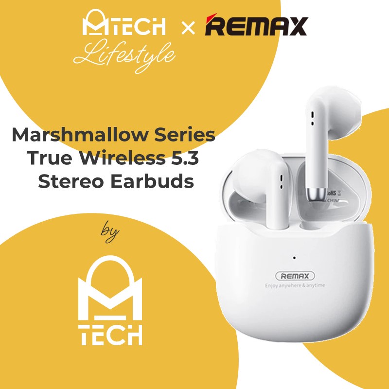 REMAX TWS19 Marshmallow Series True Wireless Stereo Earbuds for Music
