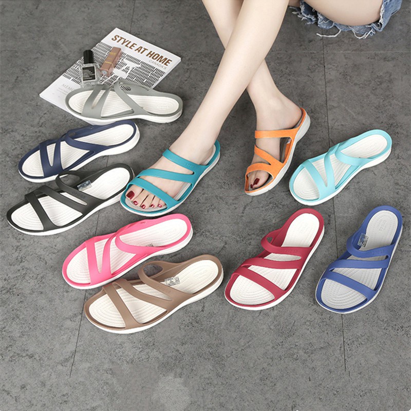 Croc style slippers hot sale