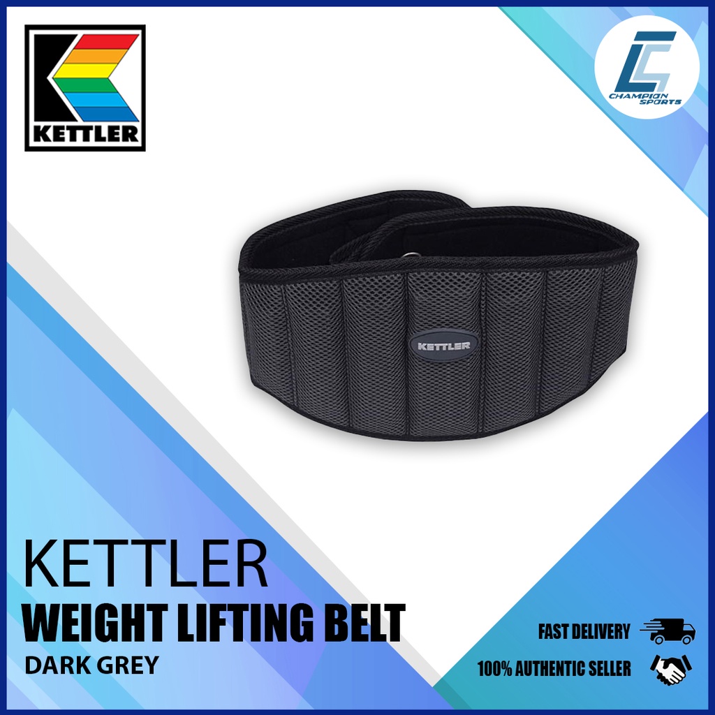 Kettler Weight Lifting Belt (891000) Shopee Singapore