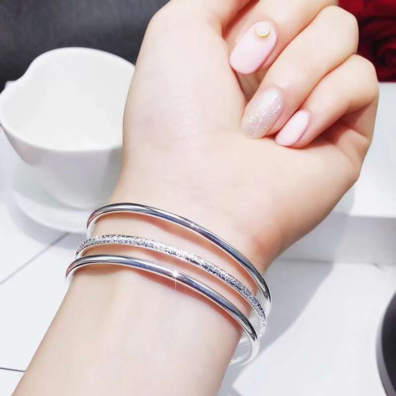 Gelang hot sale bangle silver