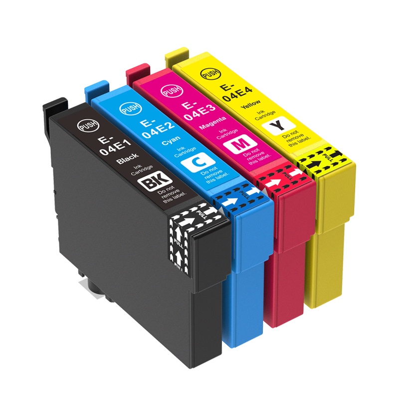 T04E1 T04E2 T04E3 T04E4 Compatible Epson 04E Ink T04E190 Black Cyan ...