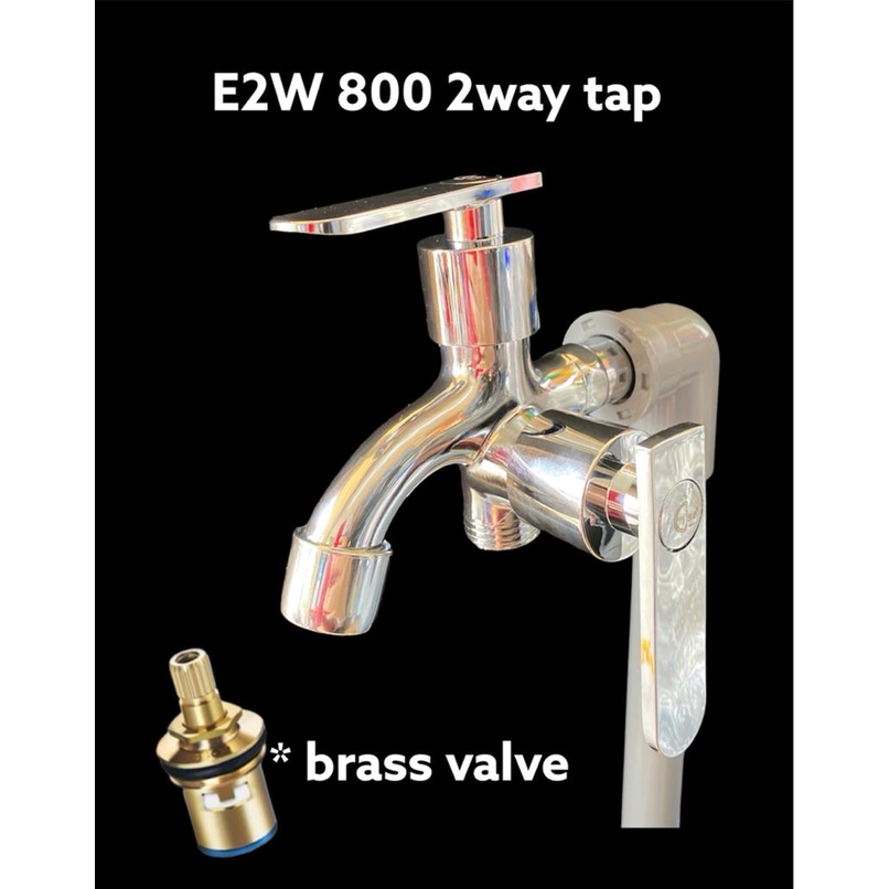 two way tap double wall faucet water sink tap bathroom 两通双壁龙头水槽水龙头浴室 ...