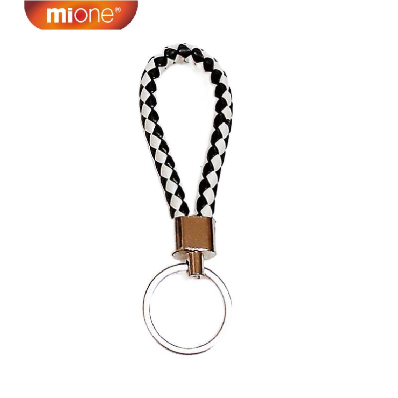 Mione Fashion PU Leather Keychain Key Ring Key Accessorie Business Gift