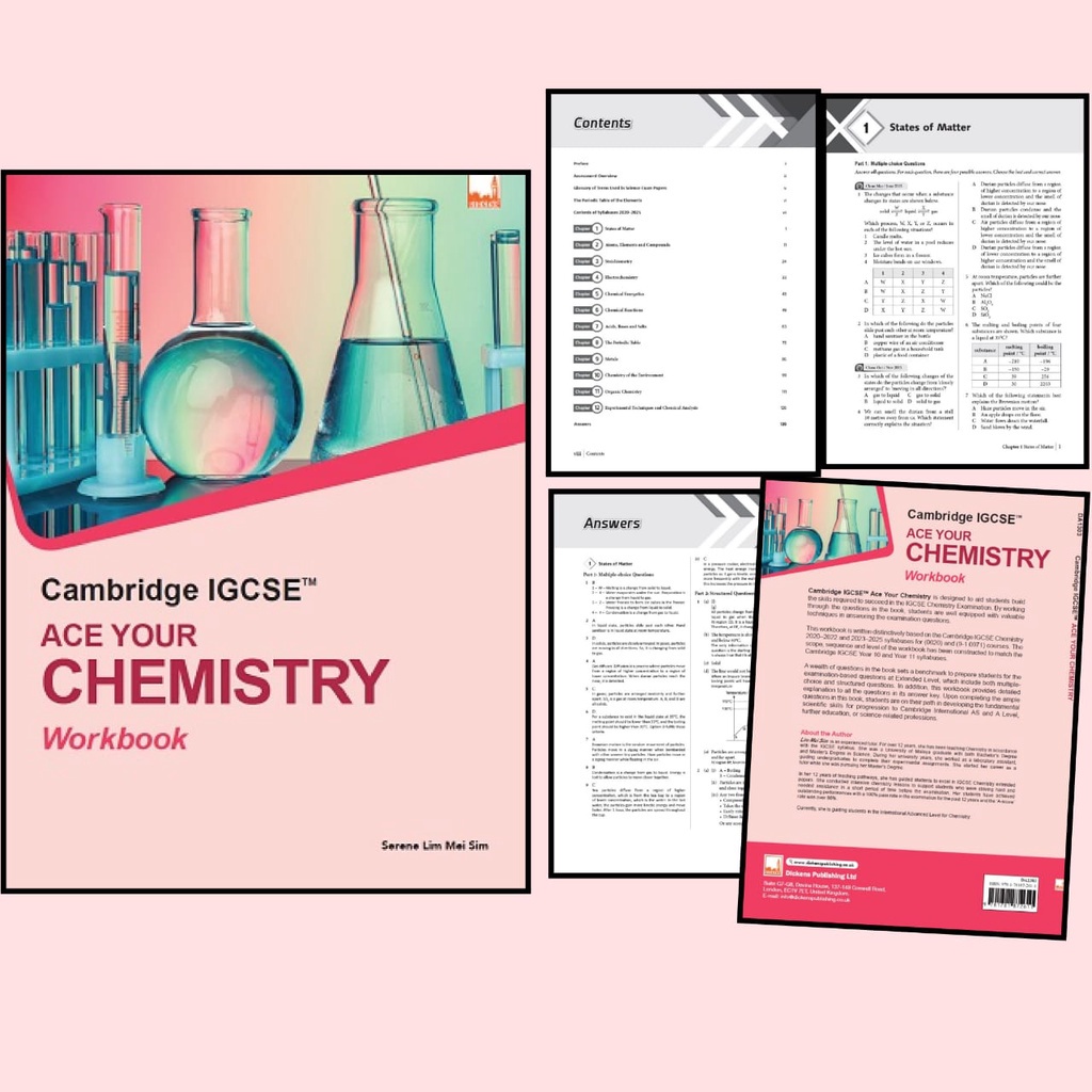 [IDP] CAMBRIDGE IGCSE ACE YOUR CHEMISTRY 2022 | Shopee Singapore