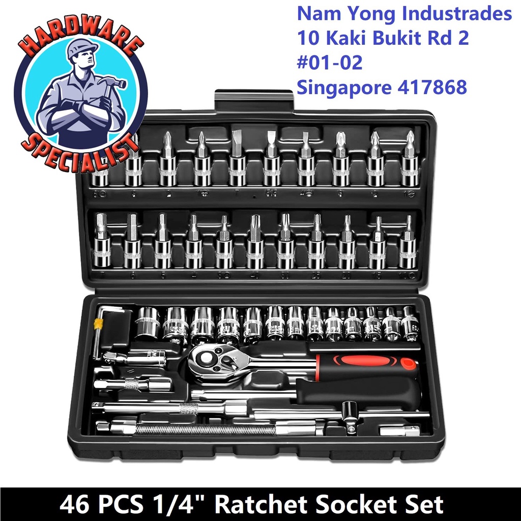 46PCS 1/4