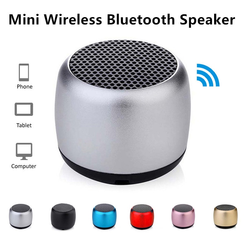 Mini Wireless Bluetooth Subwoofer Speaker Stereo Deep bass Speaker ...