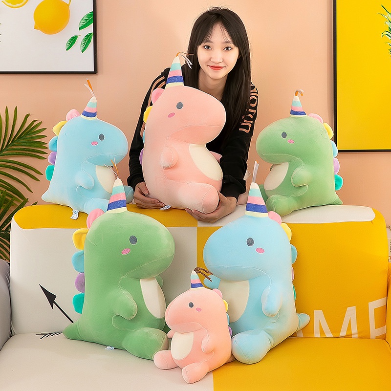 30/40cm Dinosaur Pillow Plush Toys Plush Stuffed Poppy Playtime/rainbow