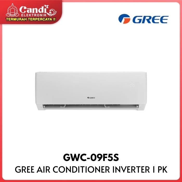 AC SPLIT GREE GWC-09F5S INVERTER 1 PK GWC09F5S GWC 09F5S AIR CONDITIONER