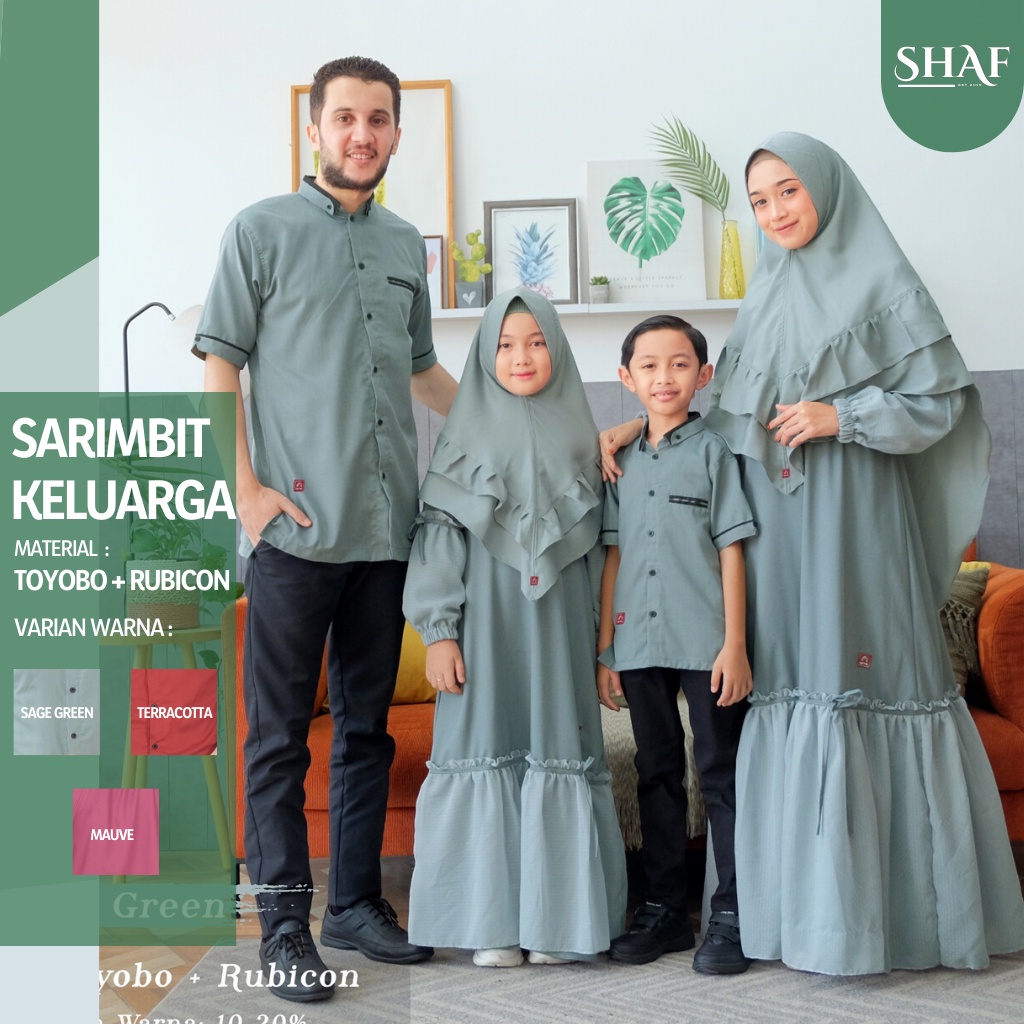 Koko Family gamis Father Mother Son Series Mecca Original Premium ...
