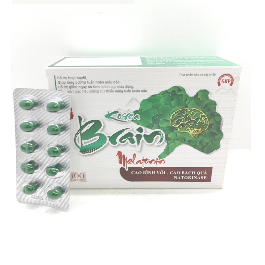 Korean Brain Melatonin Brain Supplement Relieve Headache, Dizziness, Dizziness, Brain