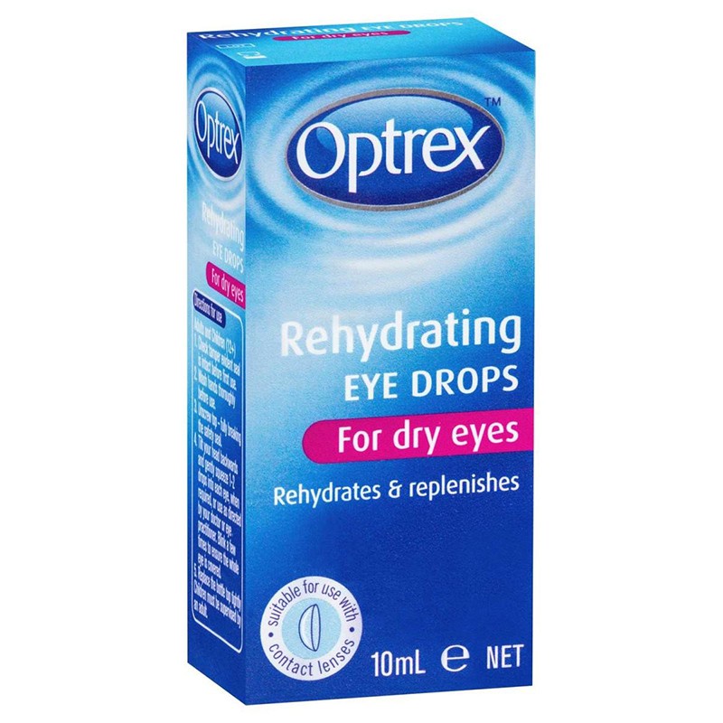 Optrex Rehydrating Eye Drops (10ml) | Shopee Singapore