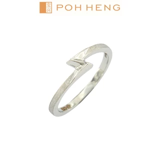 Poh Heng Jewellery Fresstyle 18K Half Bolt Ring