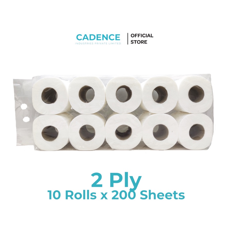 CHEAPEST © Eco Friendly Toilet Tissue 2ply, 10 rolls x 200 sheets