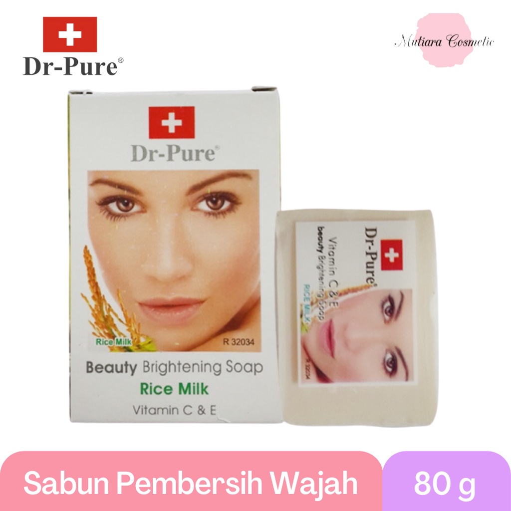 Drpure Beauty Brightening Soap Rice Milk 80g Shopee Singapore