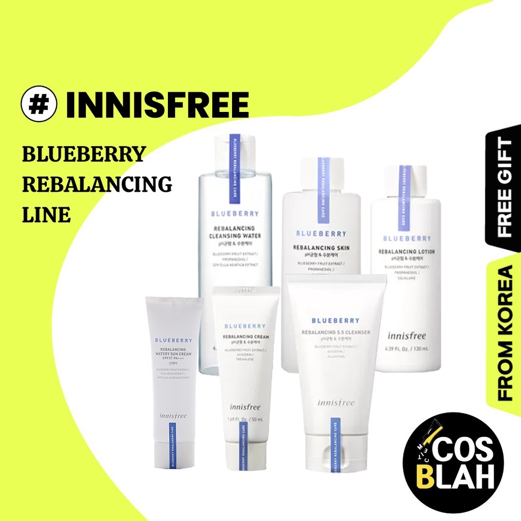 [INNISFREE] Blueberry Rebalancing line Shopee Singapore