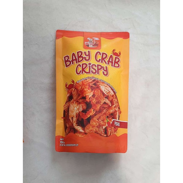 Baby CRAB CRIPSY | Spicy BABY CRAB 150 GRAM PACKAGING|Seafood crispy ...