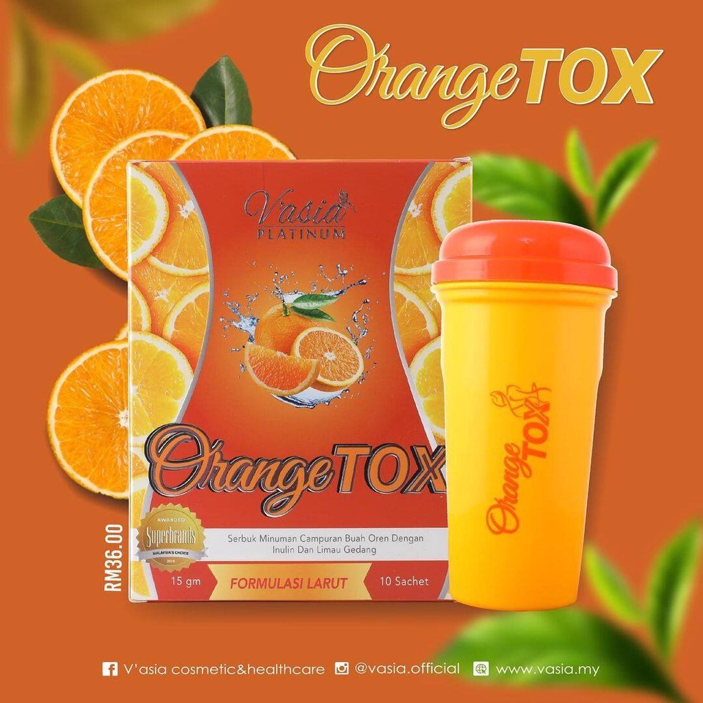 VASIA DETOX JUICE (ORANGE) Shopee Singapore