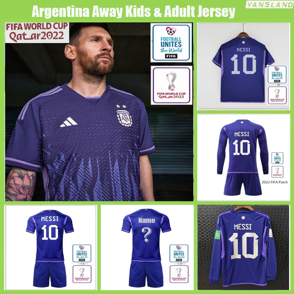 Camisa best sale argentina away