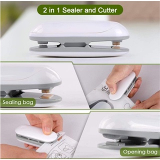 Portable Mini Heat Bag Sealer Storage Bag Clip Sealing Machine Food  Packaging Organizer Snack Sealing Kitchen Hacks Gadgets