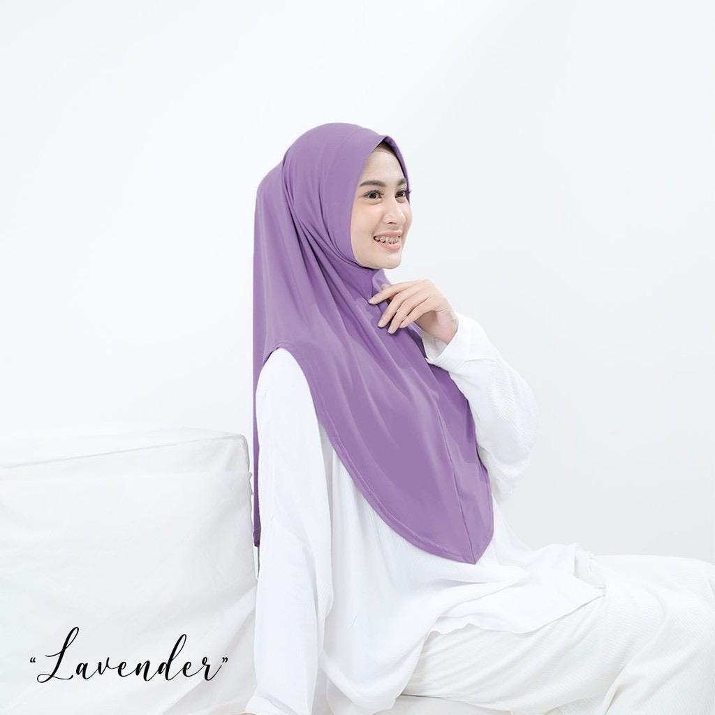 Bergo Siria Non Ped / Bergo Jersey Malaysia /Bergo Daisy Soft Ped Jersey Premium - Gambar 3