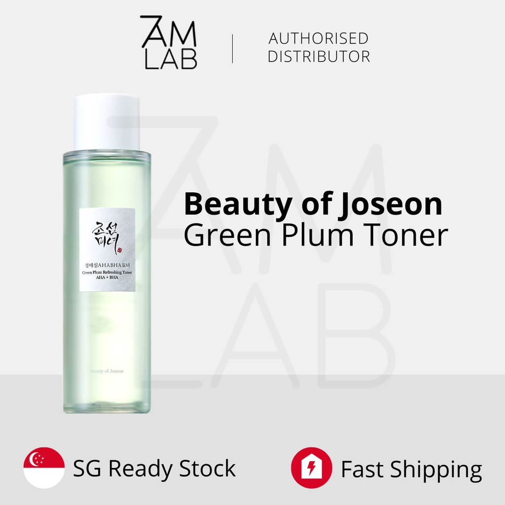 (SG Stock) Beauty of Joseon Green Plum Refreshing Toner AHA + BHA