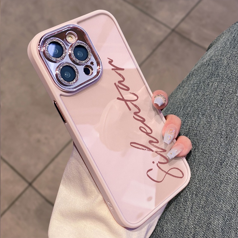New name design glitter lens film all in one mobile phone case shockproof TPU protective cover for iphone 14 13 12 11 pro max plus