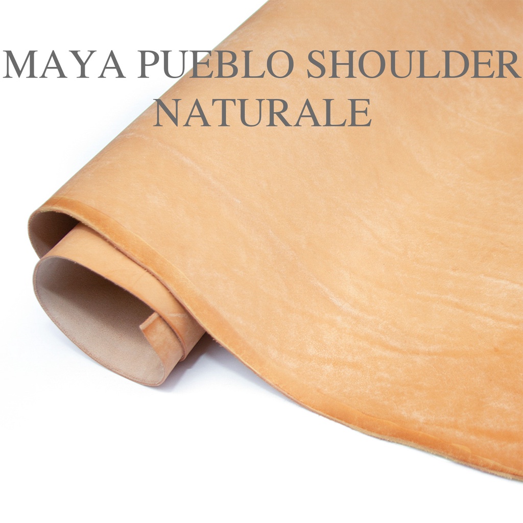 Italian Vegetable leather Cowhide Veg Tan Leather Maya Pueblo leather