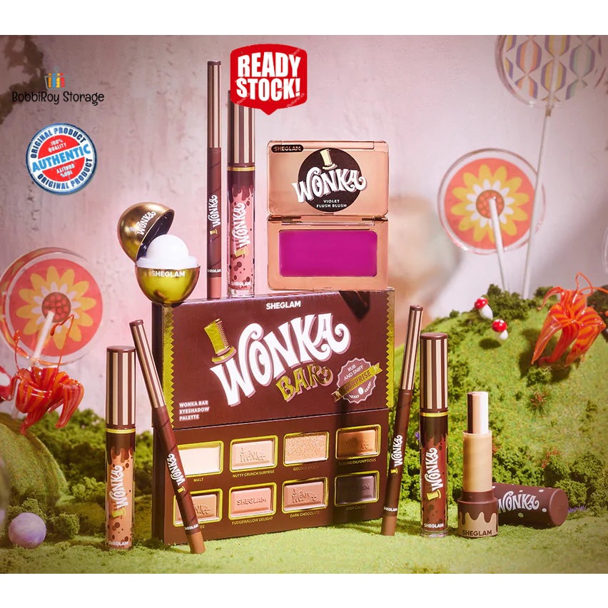 SHEGLAM WIlly Wonka Collection (Limited Edition) | Shopee Singapore