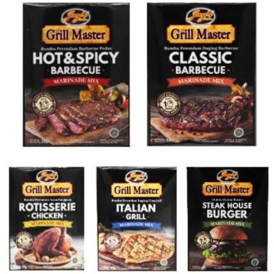Jay's/jays Grill Master Steak Seasoning 30gr Typical Italy Marinade Mix/Rotisserie Chicken