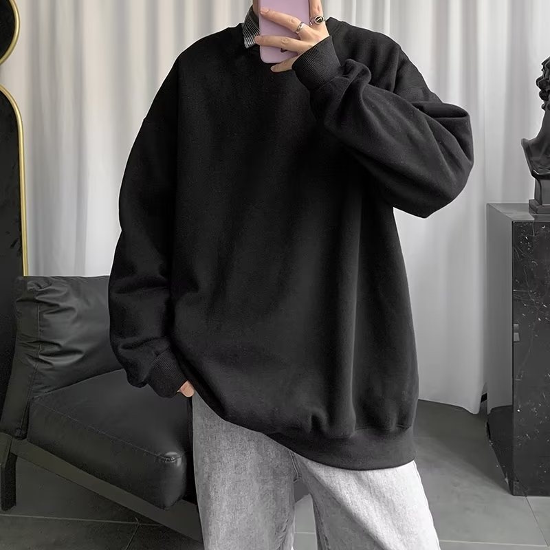 Nice on sale black hoodie