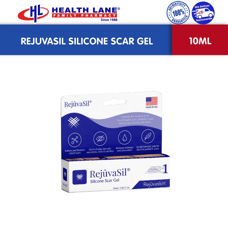 REJUVASIL SILICONE SCAR GEL (10ML) | Shopee Singapore