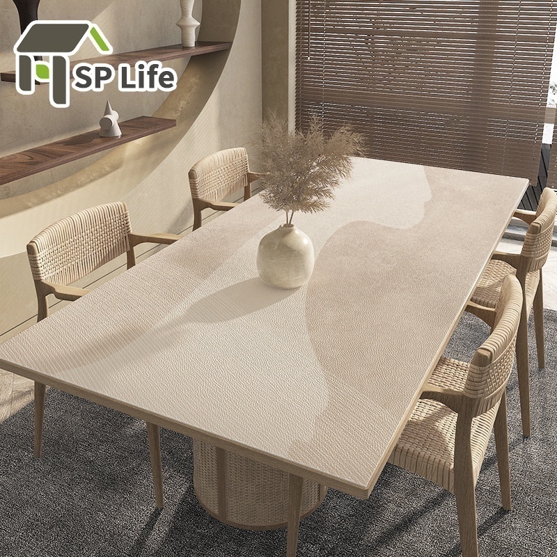 [SP Life]Japan Plain Table Cloth Dinner Waterproof Table Mat Cover PU ...