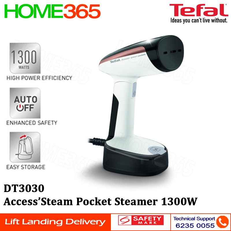Tefal Access'Steam Pocket Steamer 1300W DT3030 Shopee Singapore