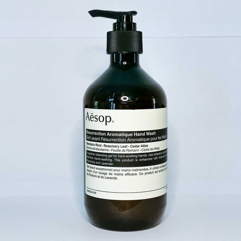 Aesop Resurrection Aromatique Hand Wash / Geranium Leaf Body Cleanser ...